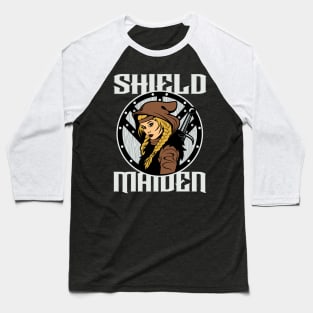 Lagertha's Viking Princess Warrior Shield Maiden Baseball T-Shirt